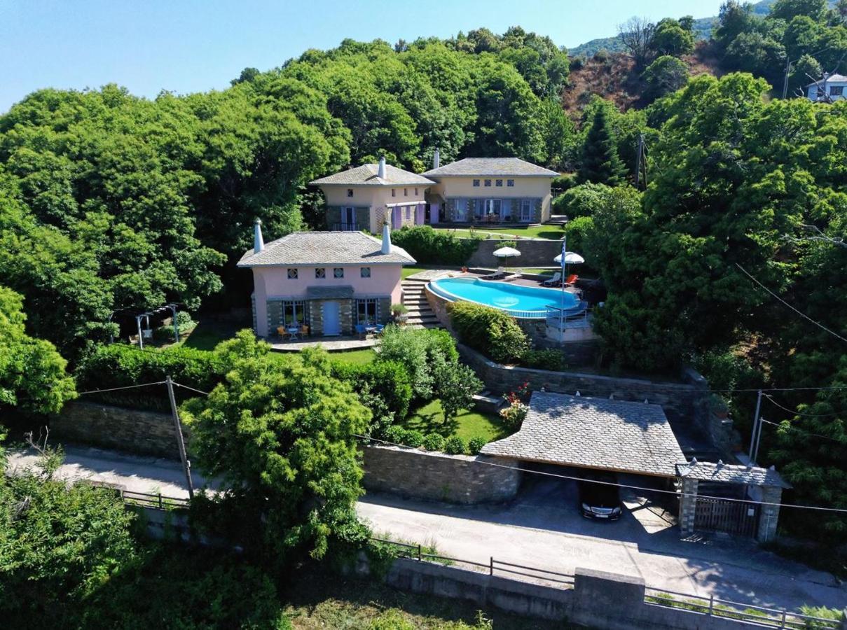 Vila Tsagkarada Country Estate With Pool Exteriér fotografie