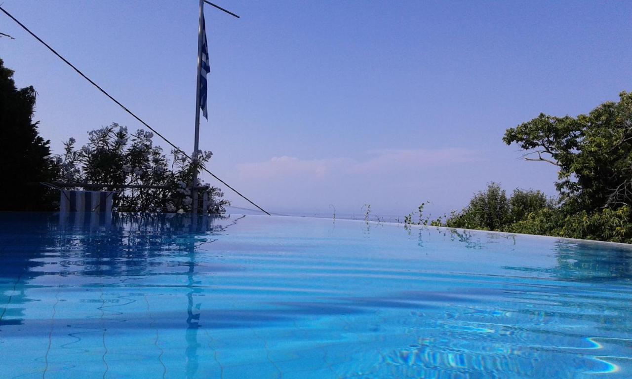 Vila Tsagkarada Country Estate With Pool Exteriér fotografie