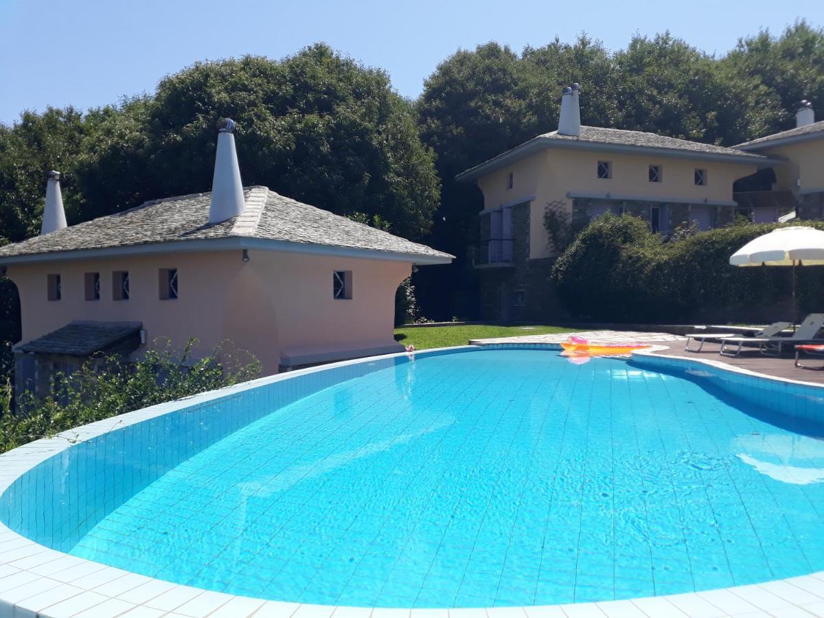 Vila Tsagkarada Country Estate With Pool Exteriér fotografie