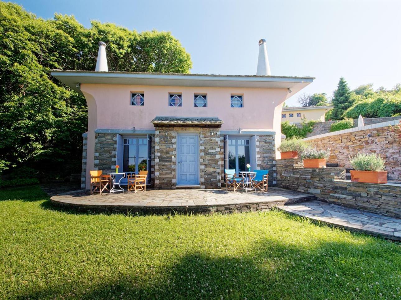 Vila Tsagkarada Country Estate With Pool Exteriér fotografie