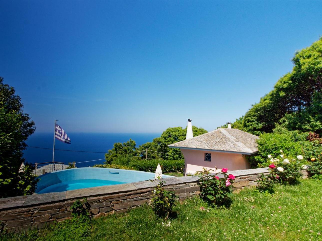Vila Tsagkarada Country Estate With Pool Exteriér fotografie
