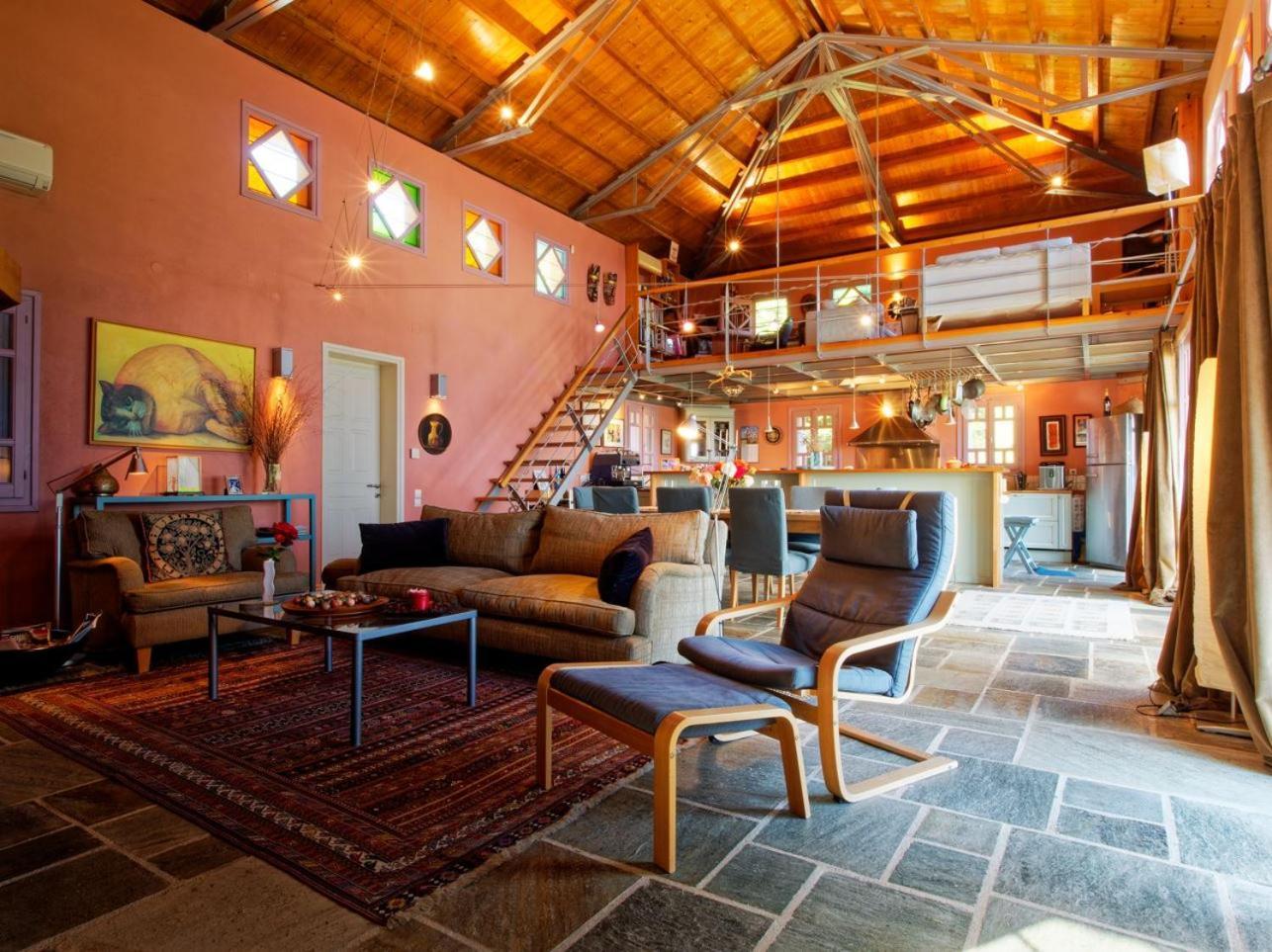 Vila Tsagkarada Country Estate With Pool Exteriér fotografie